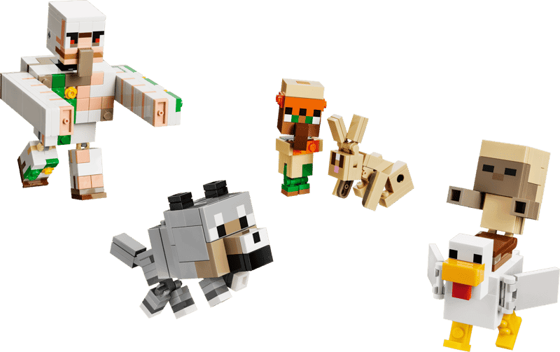 Lego Minecraft 21592 Ataque Del Jinete Avicola En El Desierto