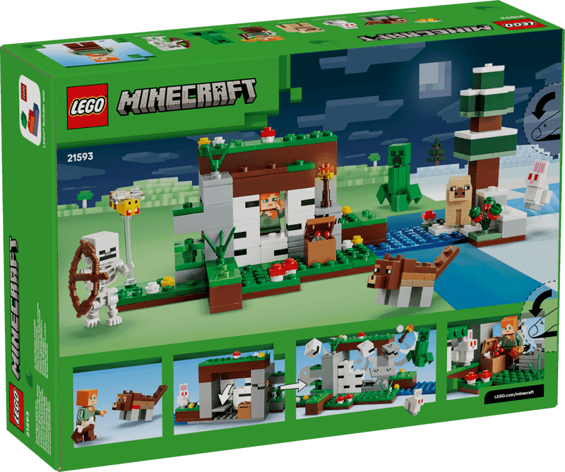 Lego Minecraft 21593 Aventura De La Primera Noche (3)