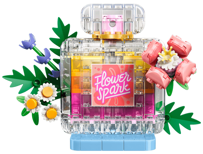 Lego Creator 31383 Frasco Decorativo De Perfume Floral