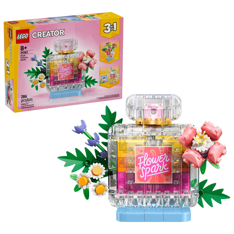 Lego Creator 31383 Frasco Decorativo De Perfume Floral (2)