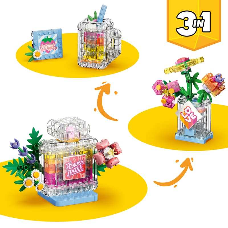 Lego Creator 31383 Frasco Decorativo De Perfume Floral (3)