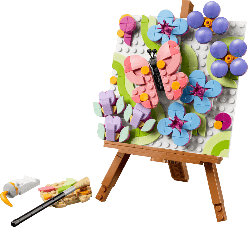 Lego Creator 31390 Pintura Decorativa De Arte Floral