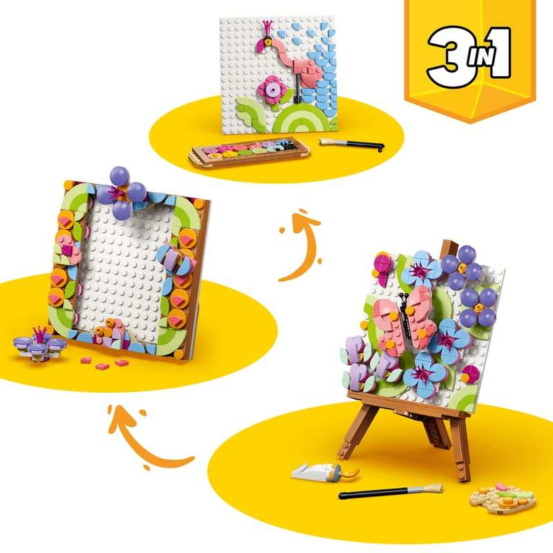 Lego Creator 31390 Pintura Decorativa De Arte Floral (3)
