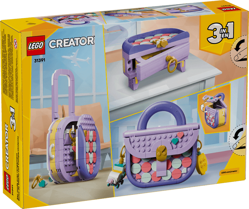 Lego Creator 31391 Bolso De Diseño Artistico Con Comportamiento (6)