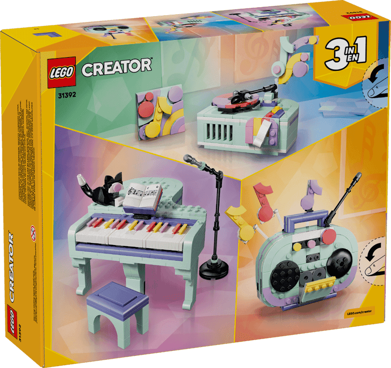 Lego Creator 31392 Piano Musical Decorativo Con Gato (4)