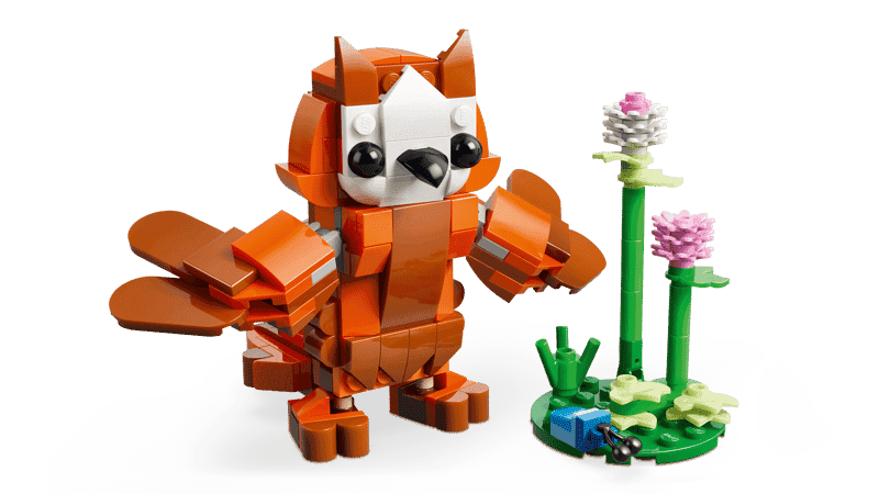 Lego Creator 31394 Simpaticos Animales: Panda Rojo (3)
