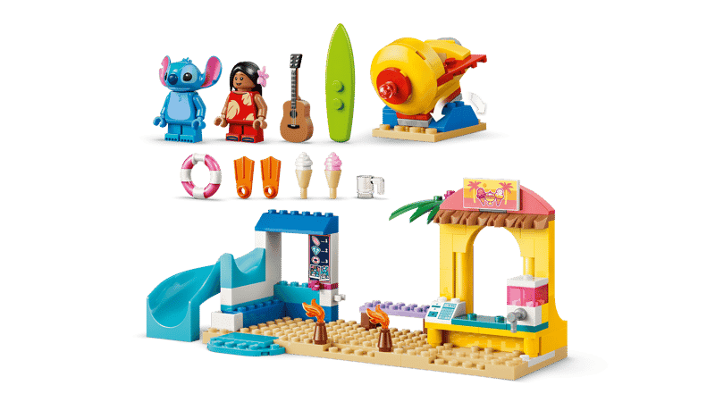 Lego Disney 43280 Diversion En La Playa Con Lilo y Stitch (4)