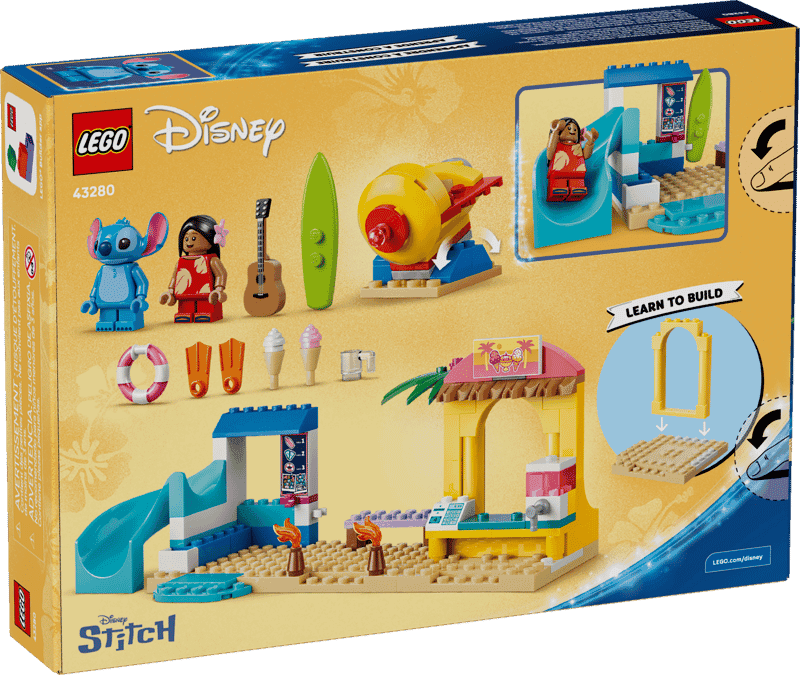 Lego Disney 43280 Diversion En La Playa Con Lilo y Stitch (6)