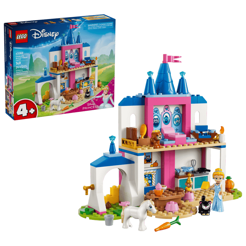 Lego Disney 43283 Castillo De Cenicienta Y Sus Amigos Animales (2)