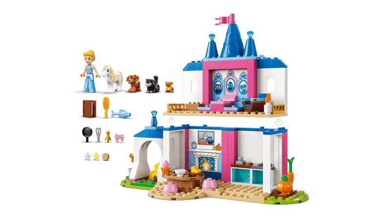 Lego Disney 43283 Castillo De Cenicienta Y Sus Amigos Animales (4)
