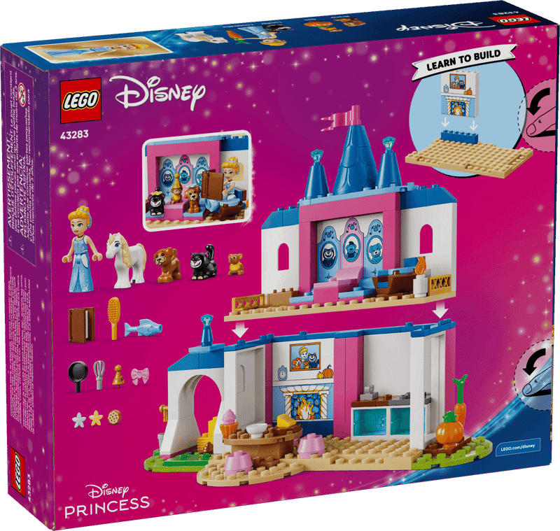 Lego Disney 43283 Castillo De Cenicienta Y Sus Amigos Animales (7)