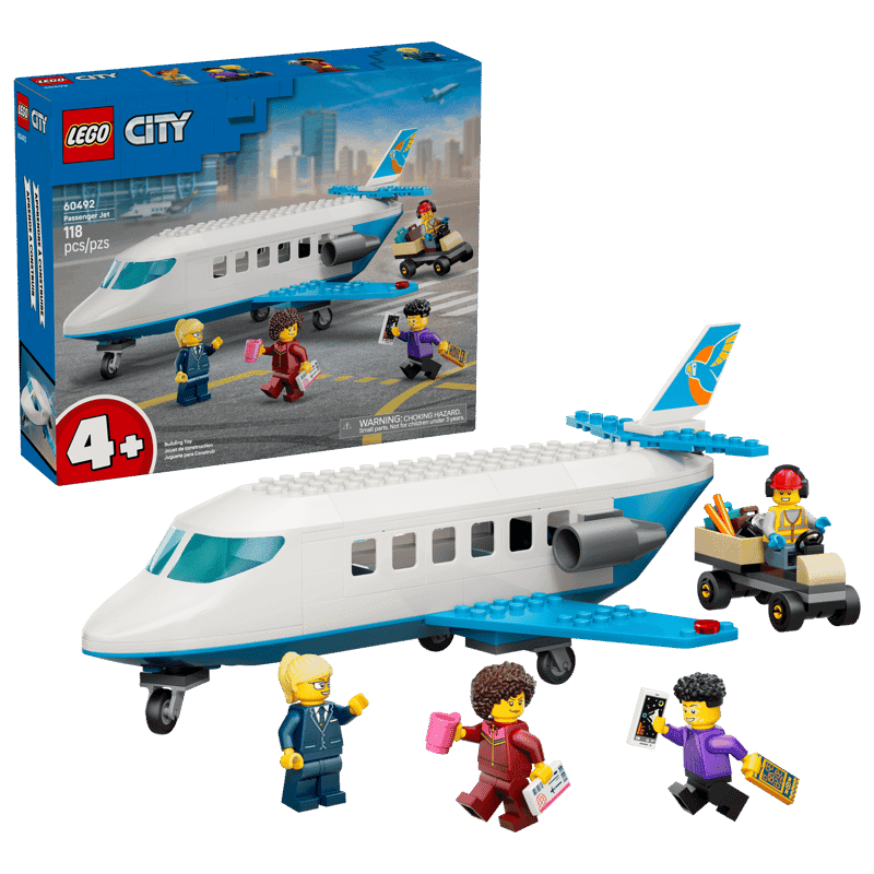 Lego City 60492 Avion De Pasajeros (2)