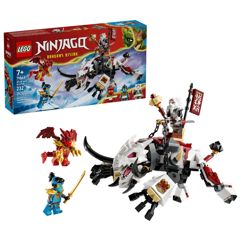 Lego Ninjago 71863 Zilvar Y Bestian Dragon Grimtak (2)