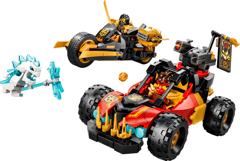 Lego Ninjago 71864 Vehiculos Combinables De Kai Y Cole