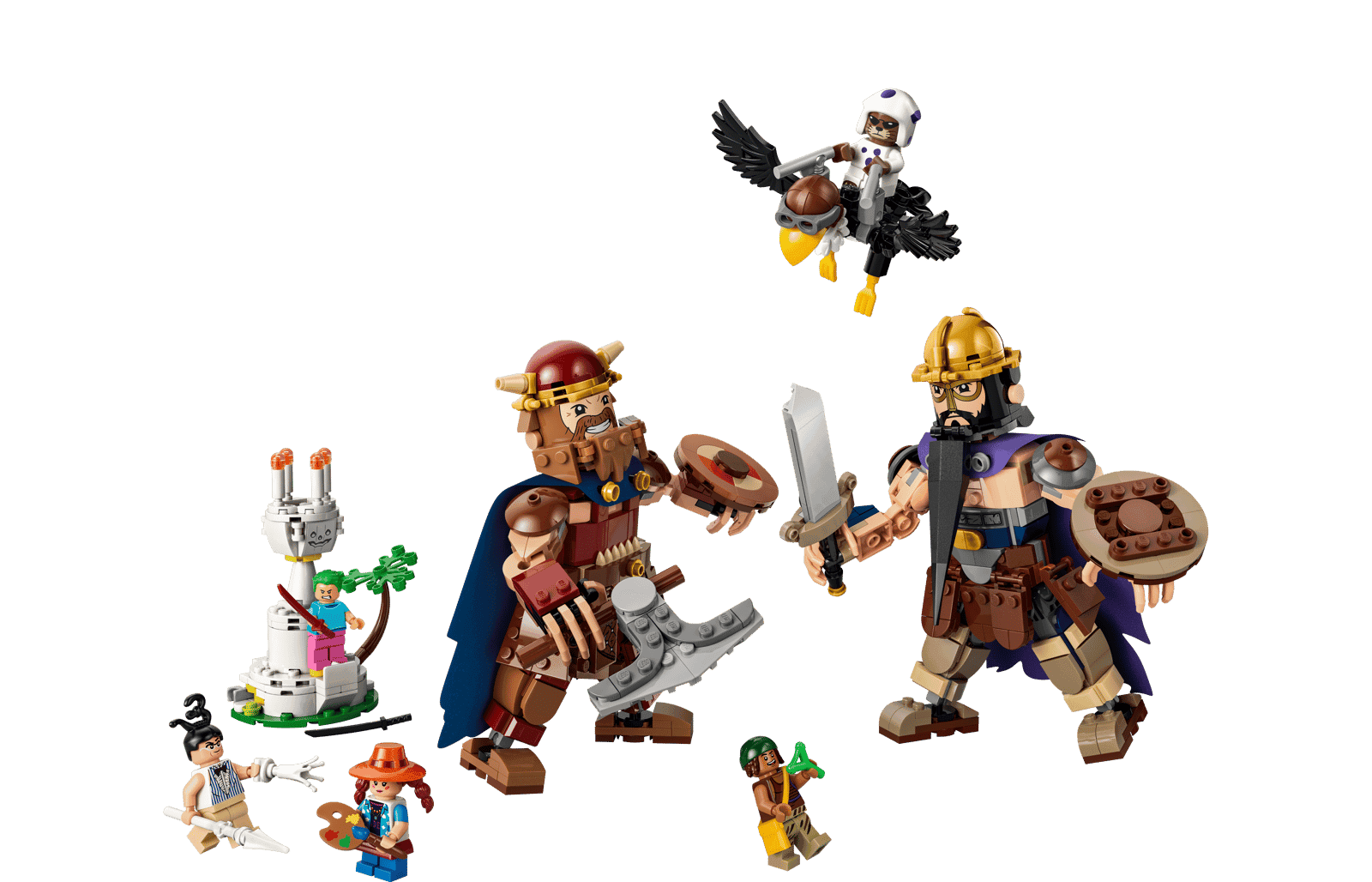 Lego One Piece 75644 Dorry Vs Brogy: Gigantes De Little Garden