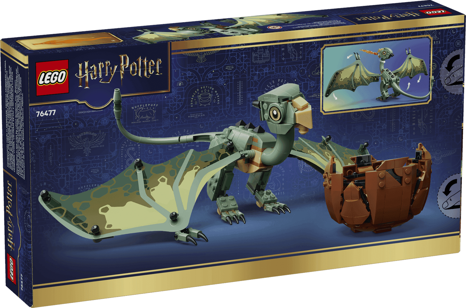 Lego Harry Potter 76477 Norberto: Dragon Bebe De Hagrid (4)