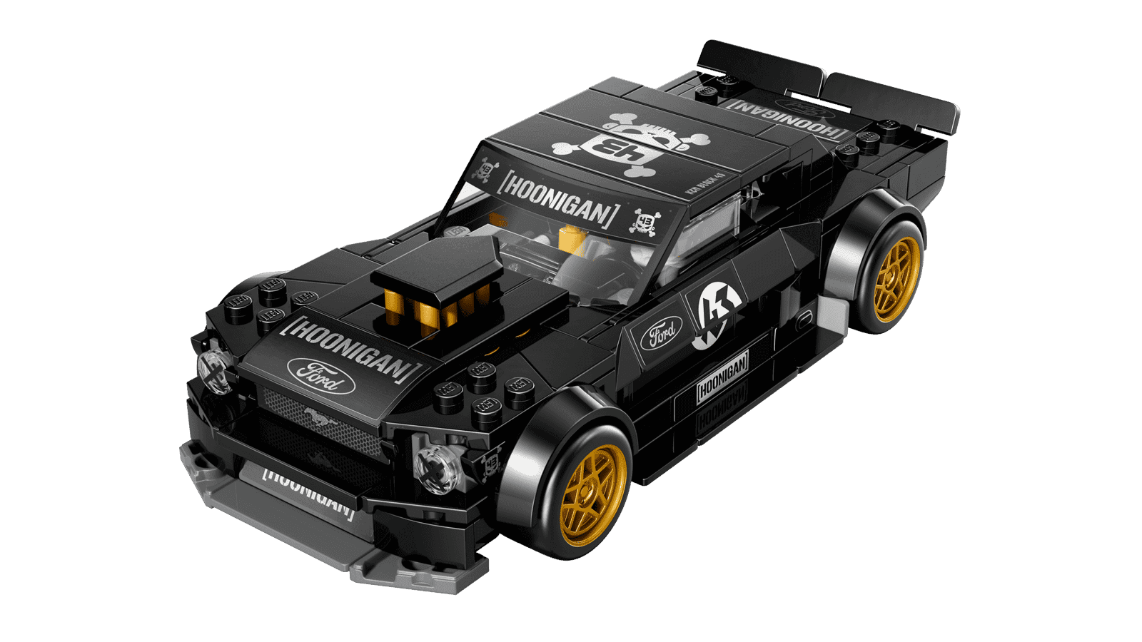 Lego Speed Champions 77262 Ford Mustang 1965 Hoonicorn V1 De Ken Block (4)