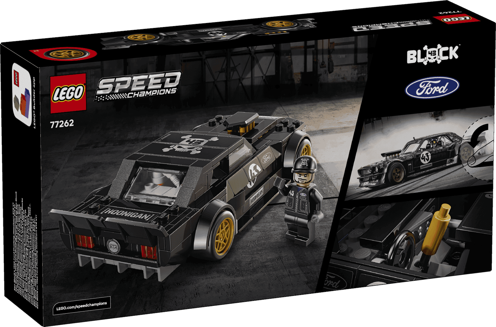 Lego Speed Champions 77262 Ford Mustang 1965 Hoonicorn V1 De Ken Block (7)