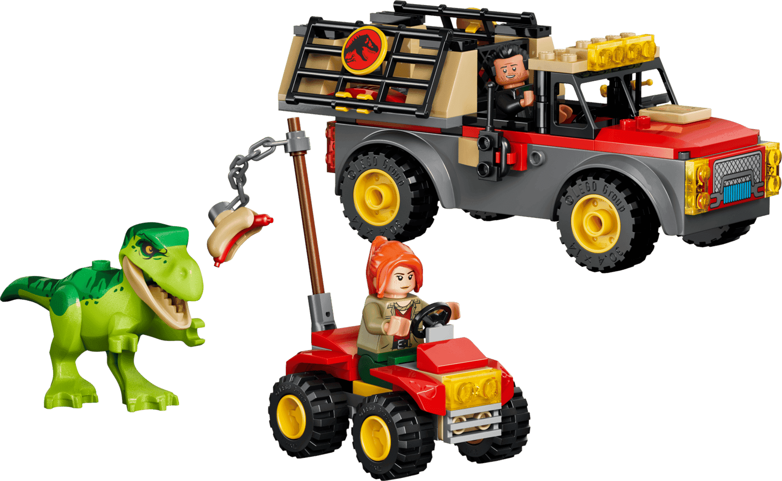 Lego Jurassic World 77978 Camion De Transporte Del T. Rex Joven