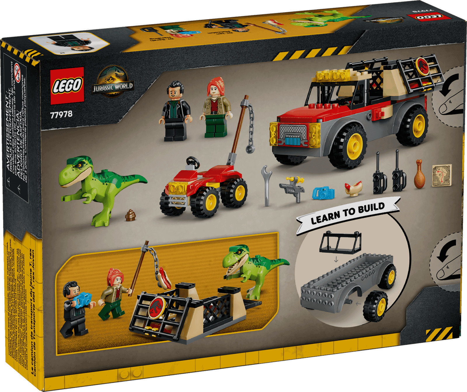 Lego Jurassic World 77978 Camion De Transporte Del T. Rex Joven (7)