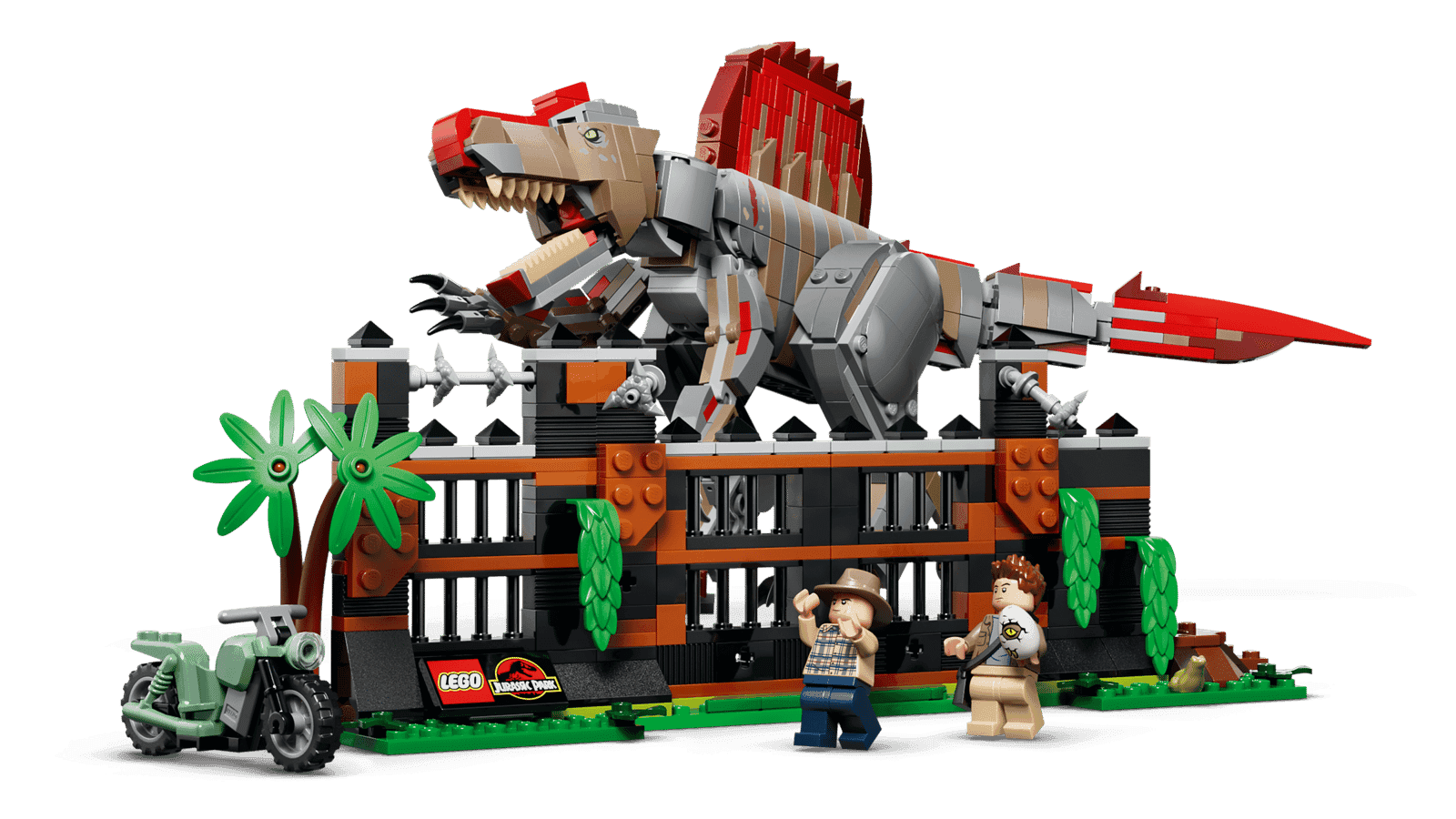 Lego Jurassic World 77982 Huida Del Dinosaurio Spinosaurus (5)