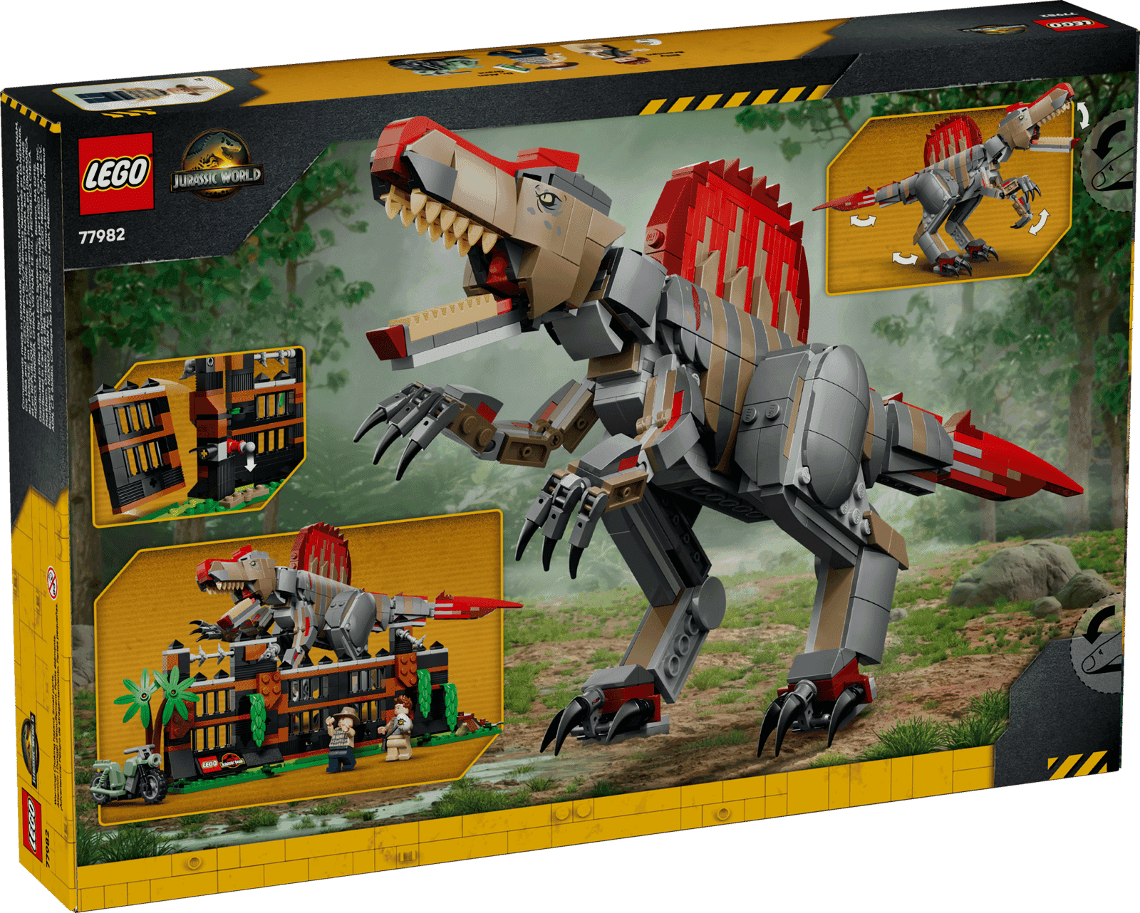 Lego Jurassic World 77982 Huida Del Dinosaurio Spinosaurus (6)