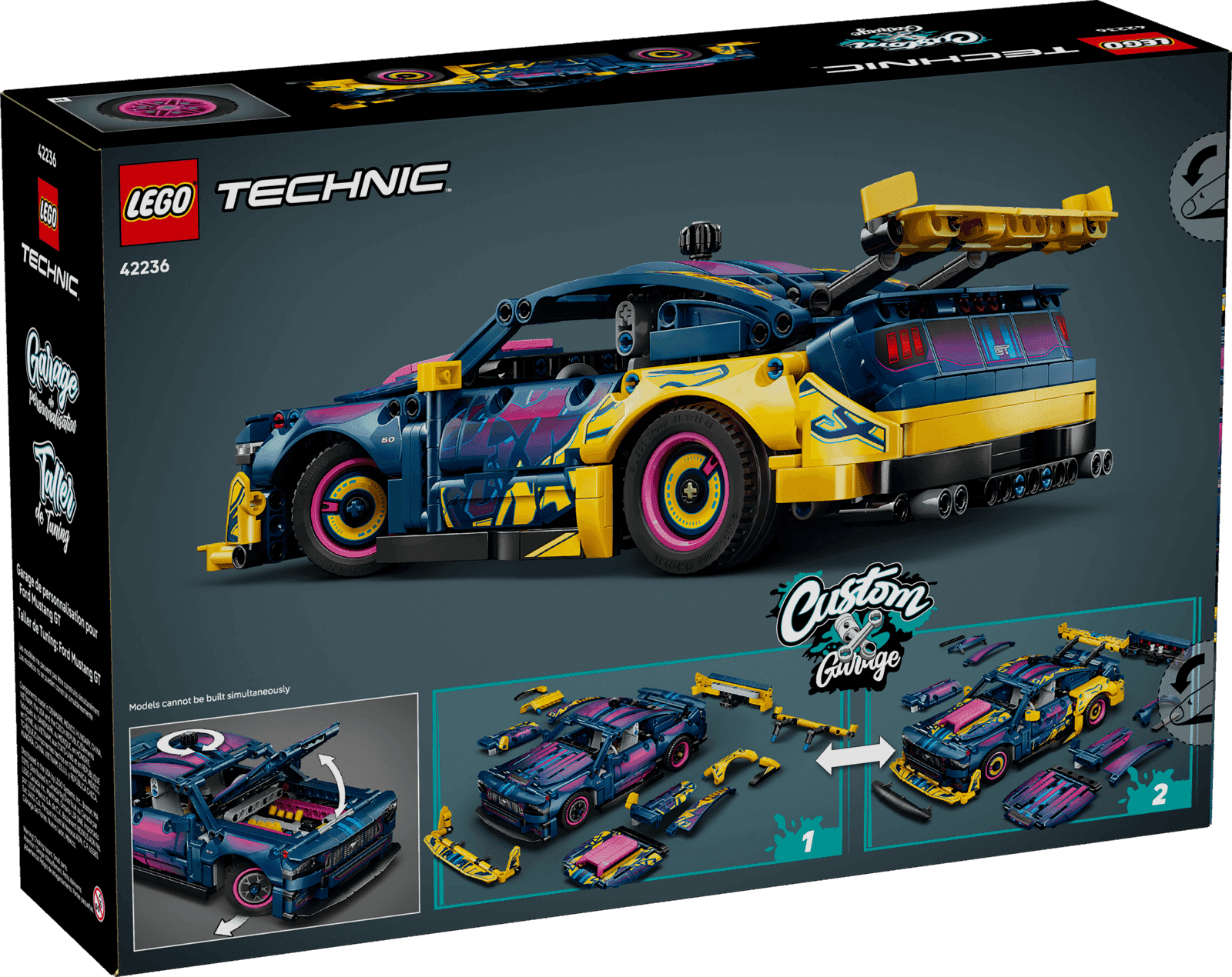 Lego Technic 42236 Taller De Tuning: Coche Ford Mustang GT (4)