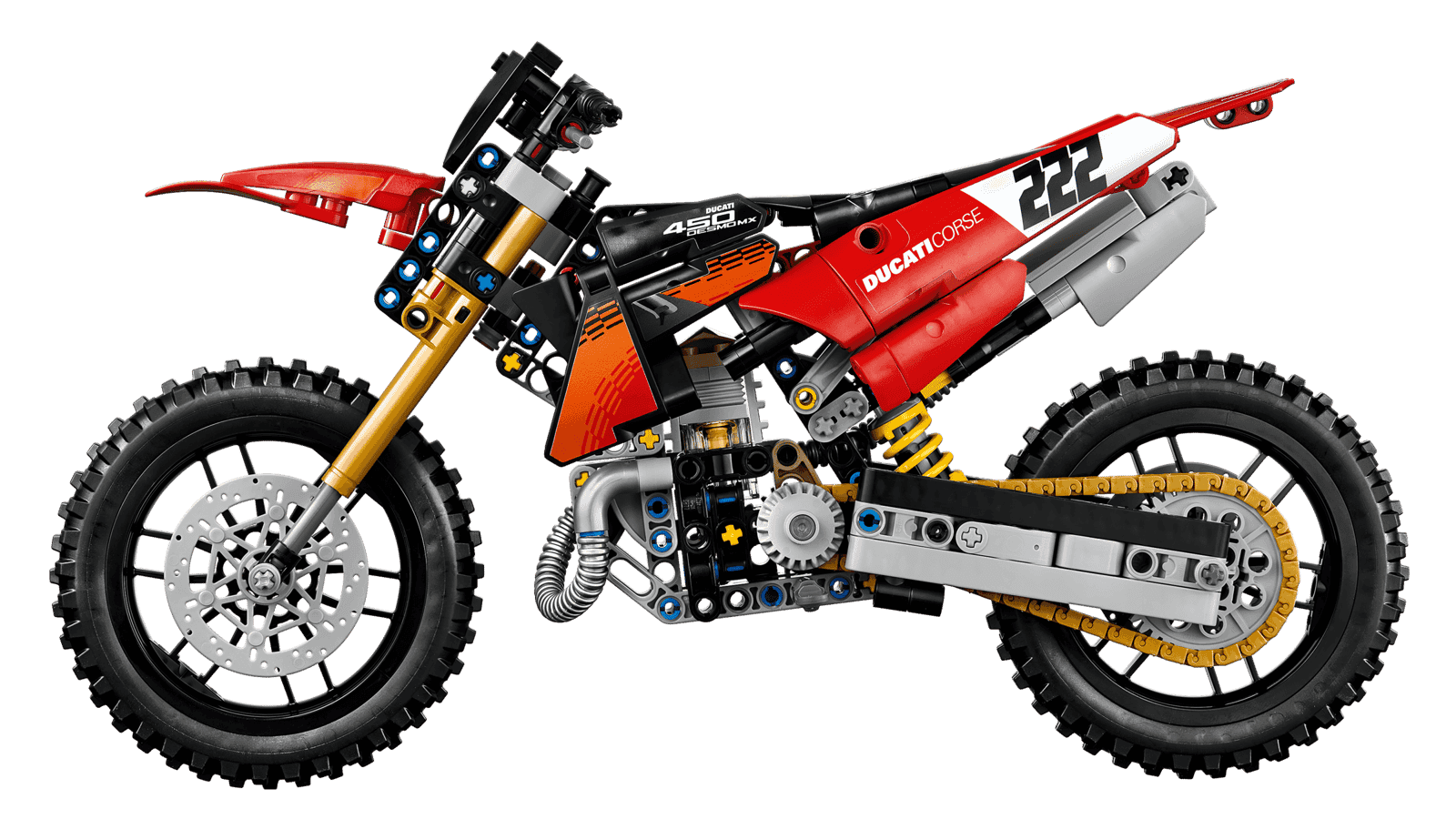Lego Technic 42238 Motocicleta Ducati Desmo450 Mx Factory (3)