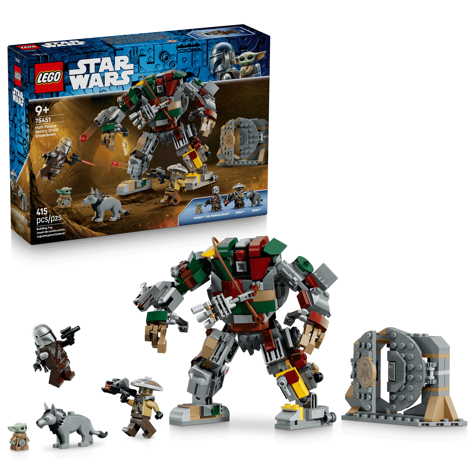 Lego Star Wars 75451 Batalla Contra El Droide Centinela En El Palacio Hutt (2)