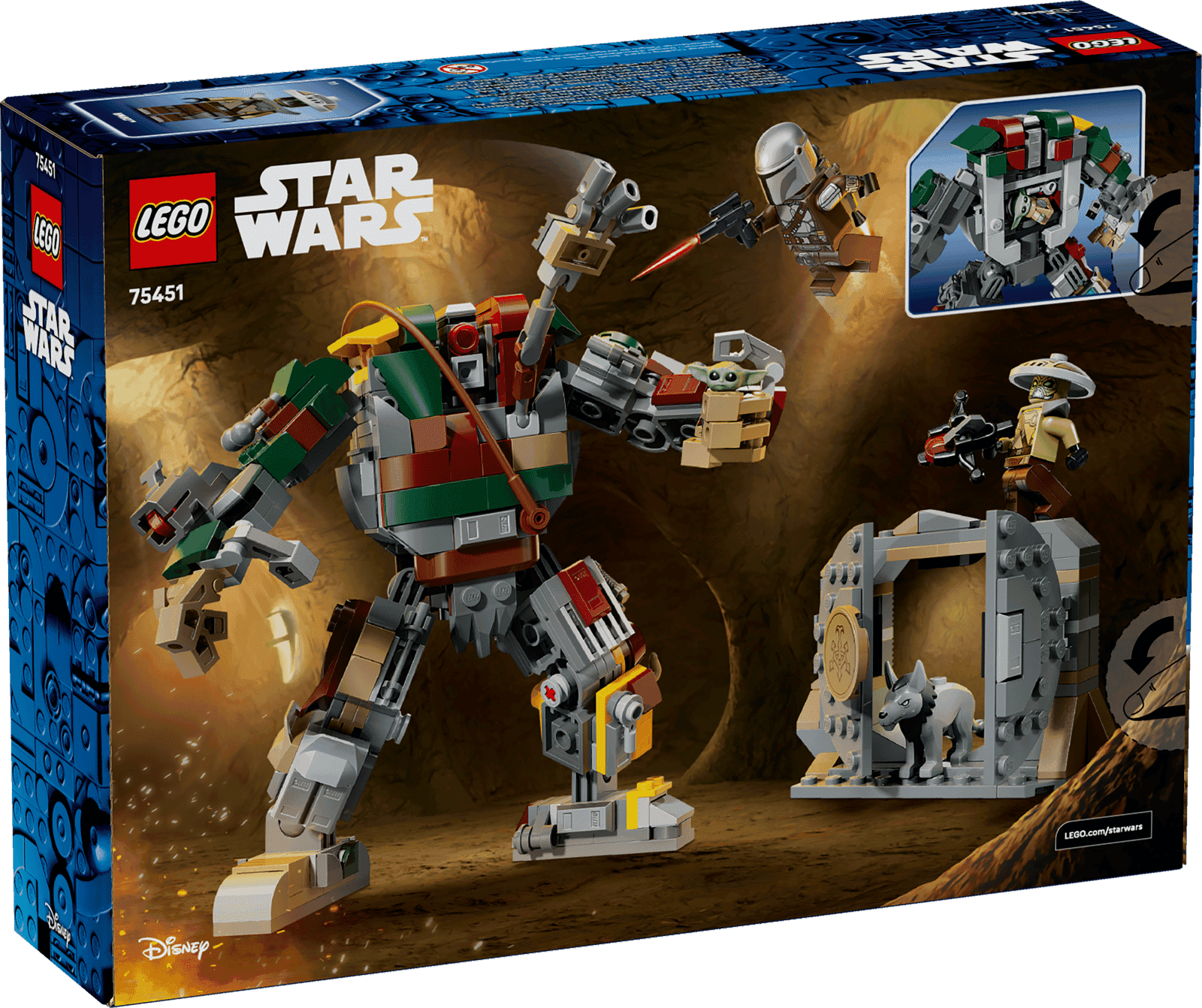Lego Star Wars 75451 Batalla Contra El Droide Centinela En El Palacio Hutt (4)