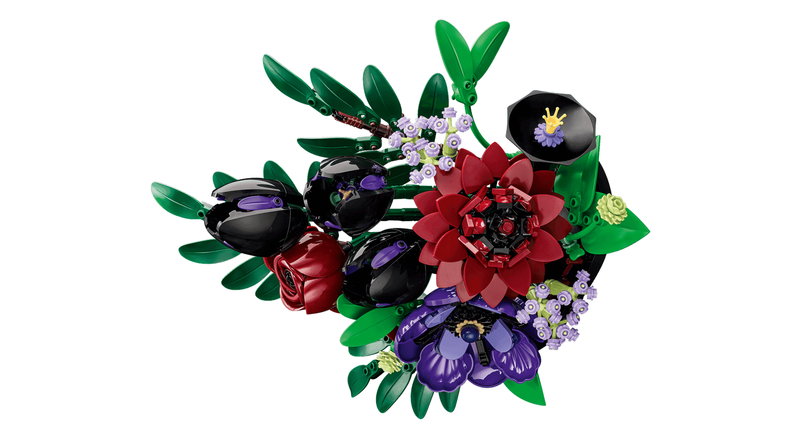 Lego Botanicals 11513 Arreglo Floral Oscuro (3)