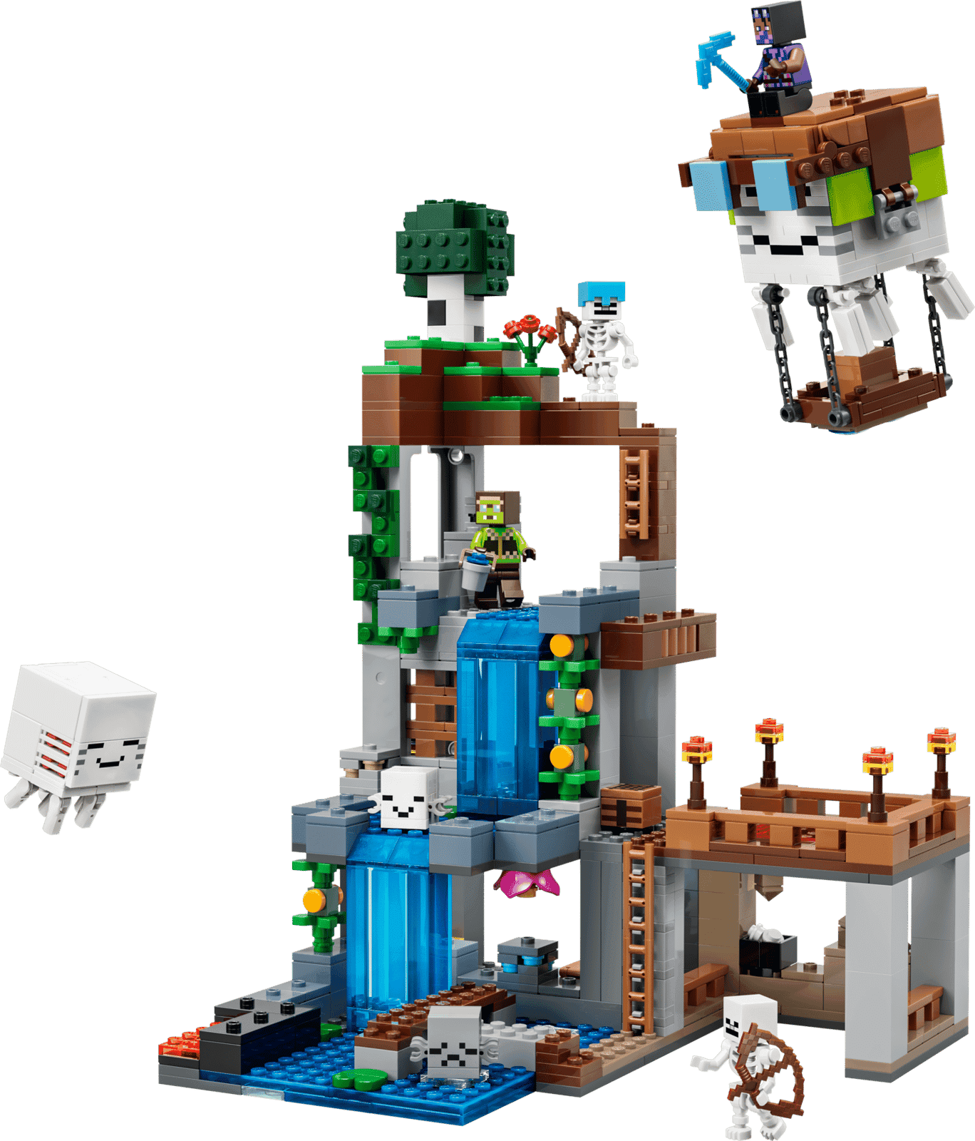 Lego Minecraft 21597 Estacion De Ghasts