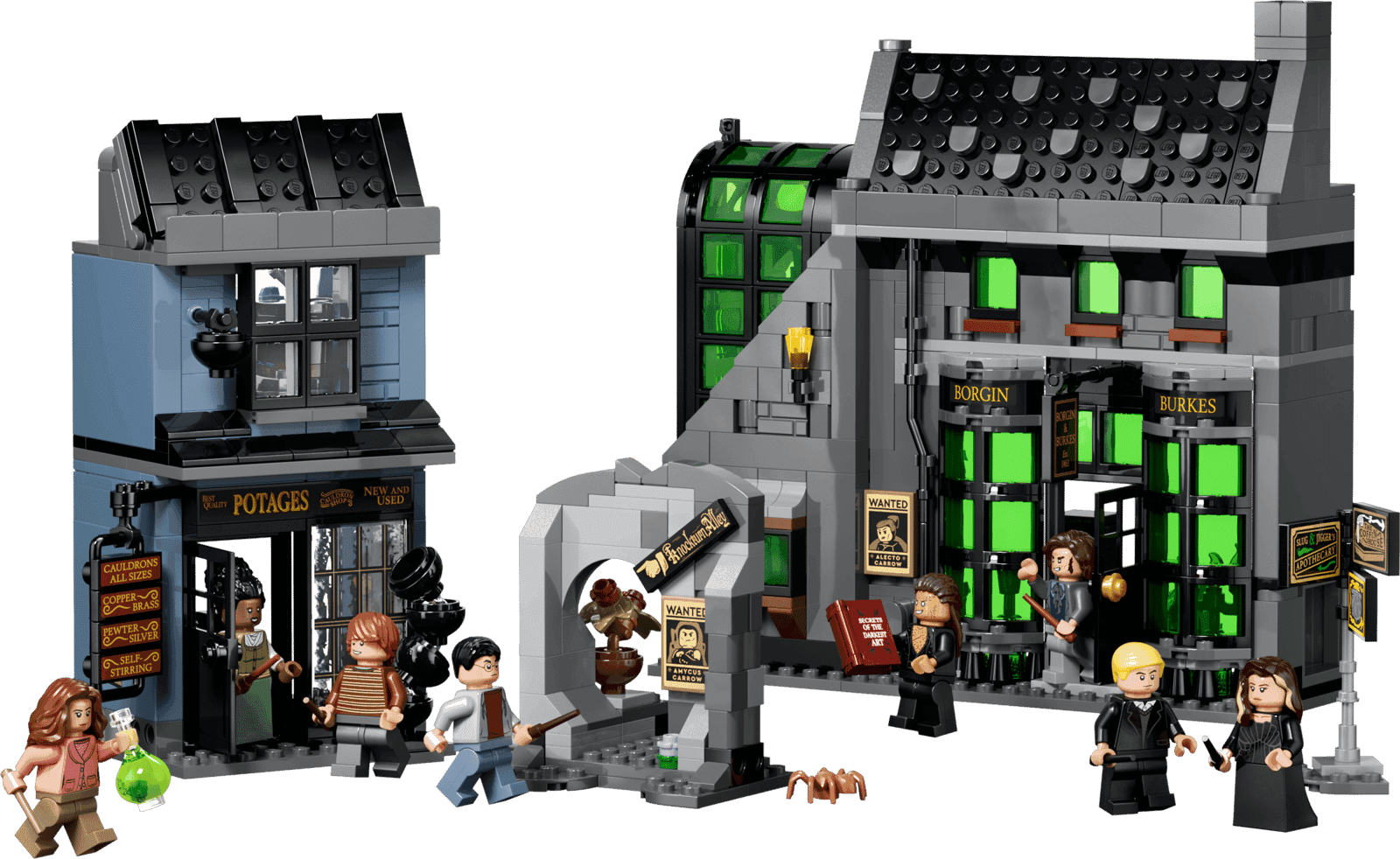 Lego Harry Potter 76471 Tiendas Magicas Del Callejon Knockturn Wiz