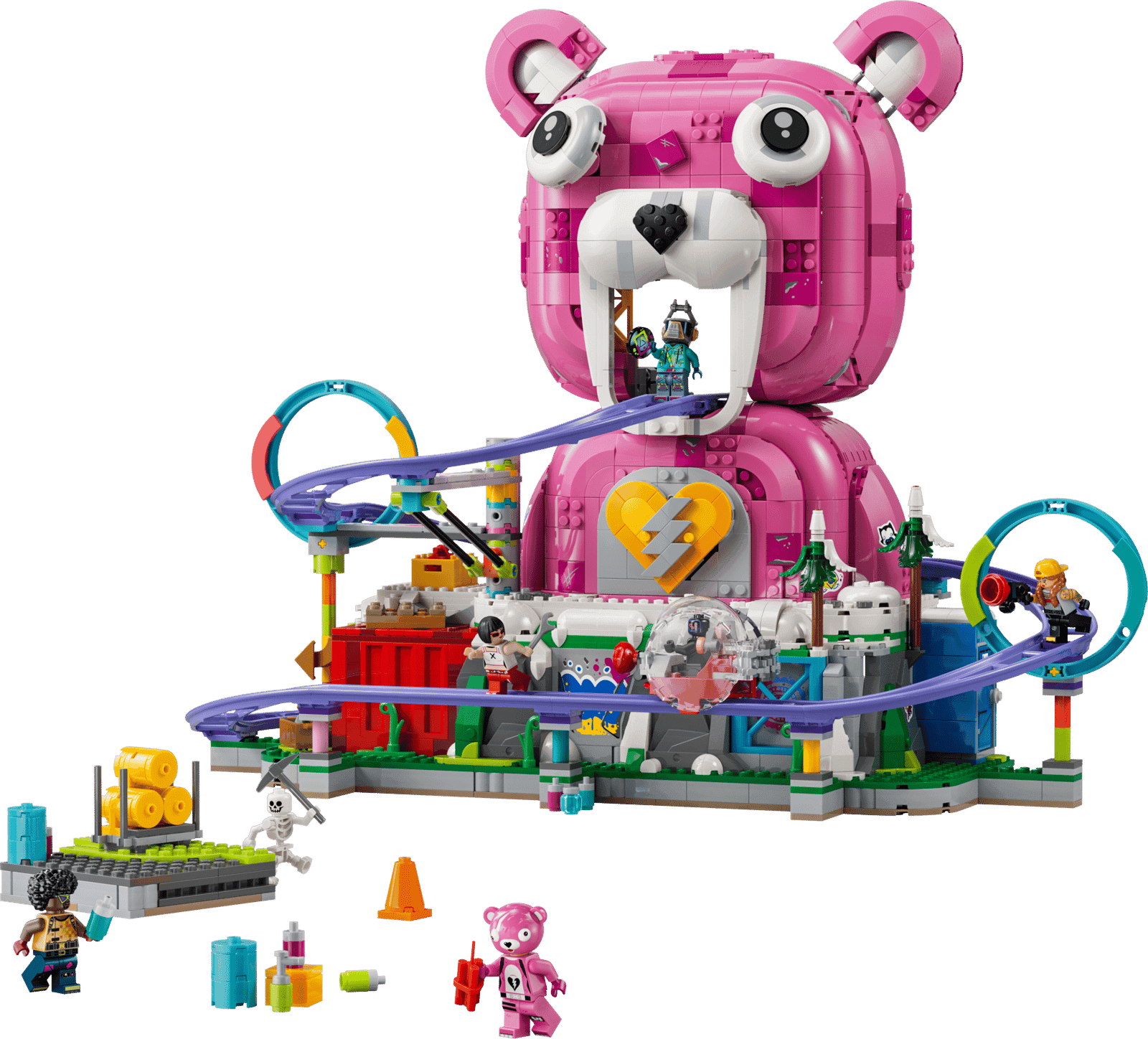 Lego Fortnite 77082 Caverna Descontrol