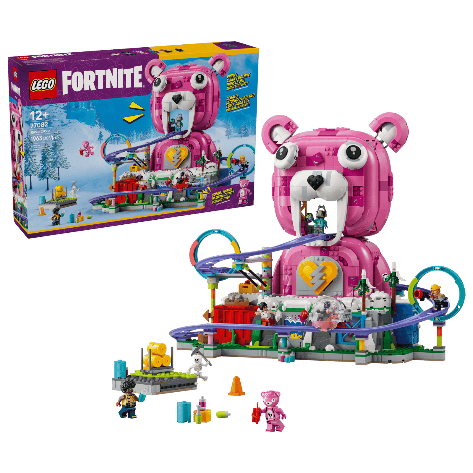 Lego Fortnite 77082 Caverna Descontrol (2)