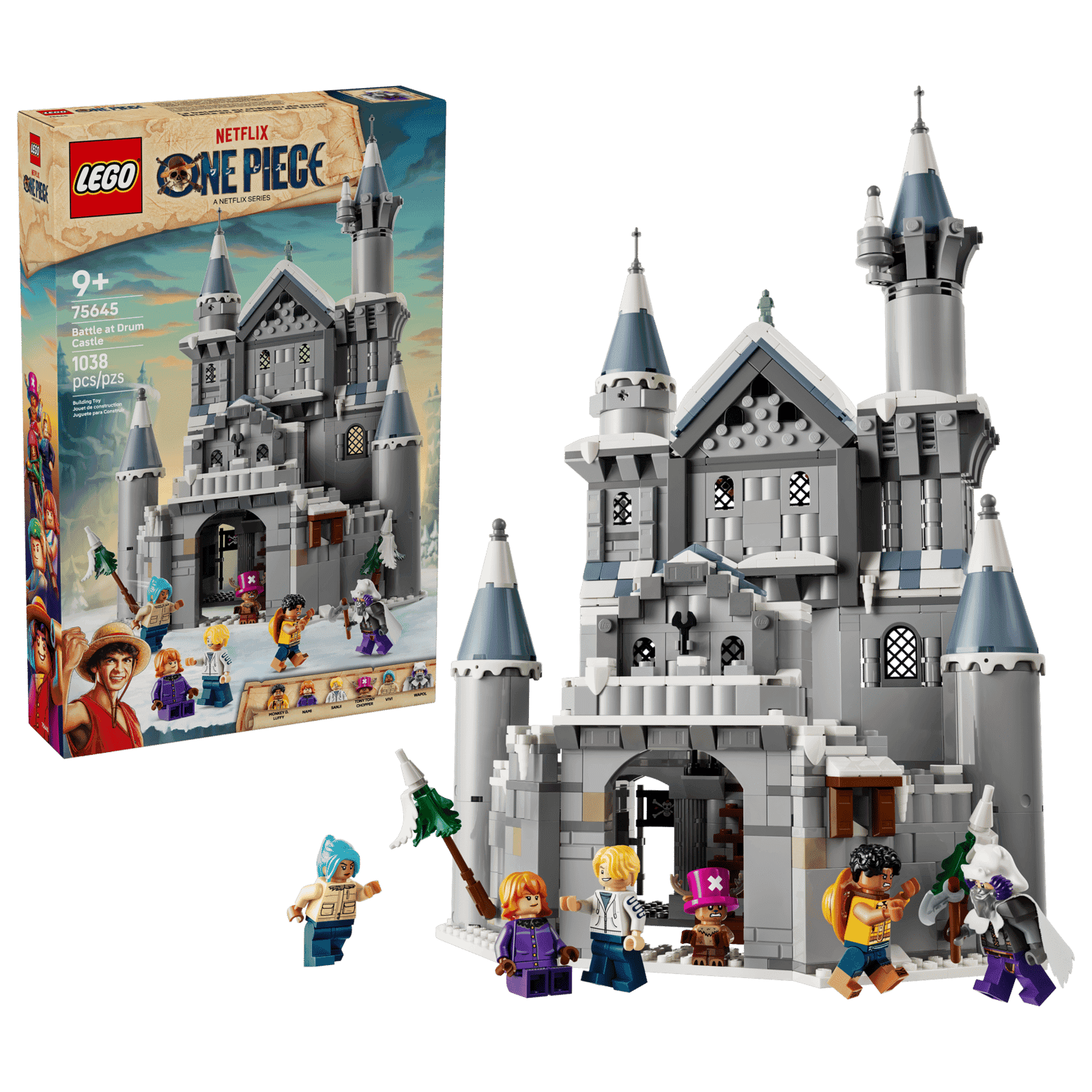 Lego One Piece 75645 Batalla En El Castillo Drum (2)