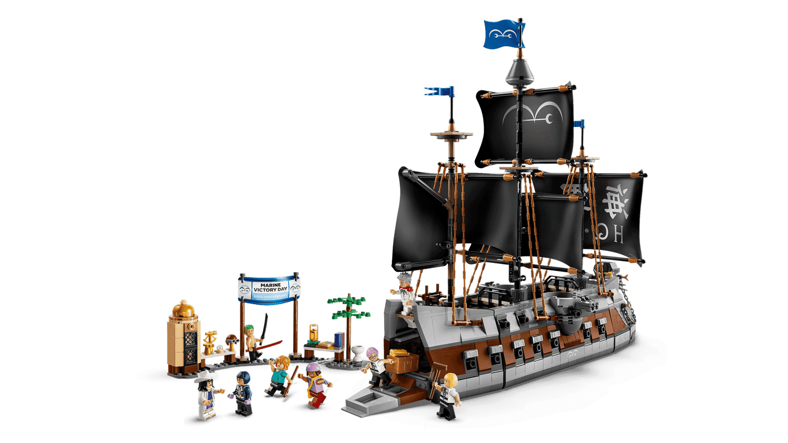 Lego One Piece 75646 Barco De La Marina De Garp (3)
