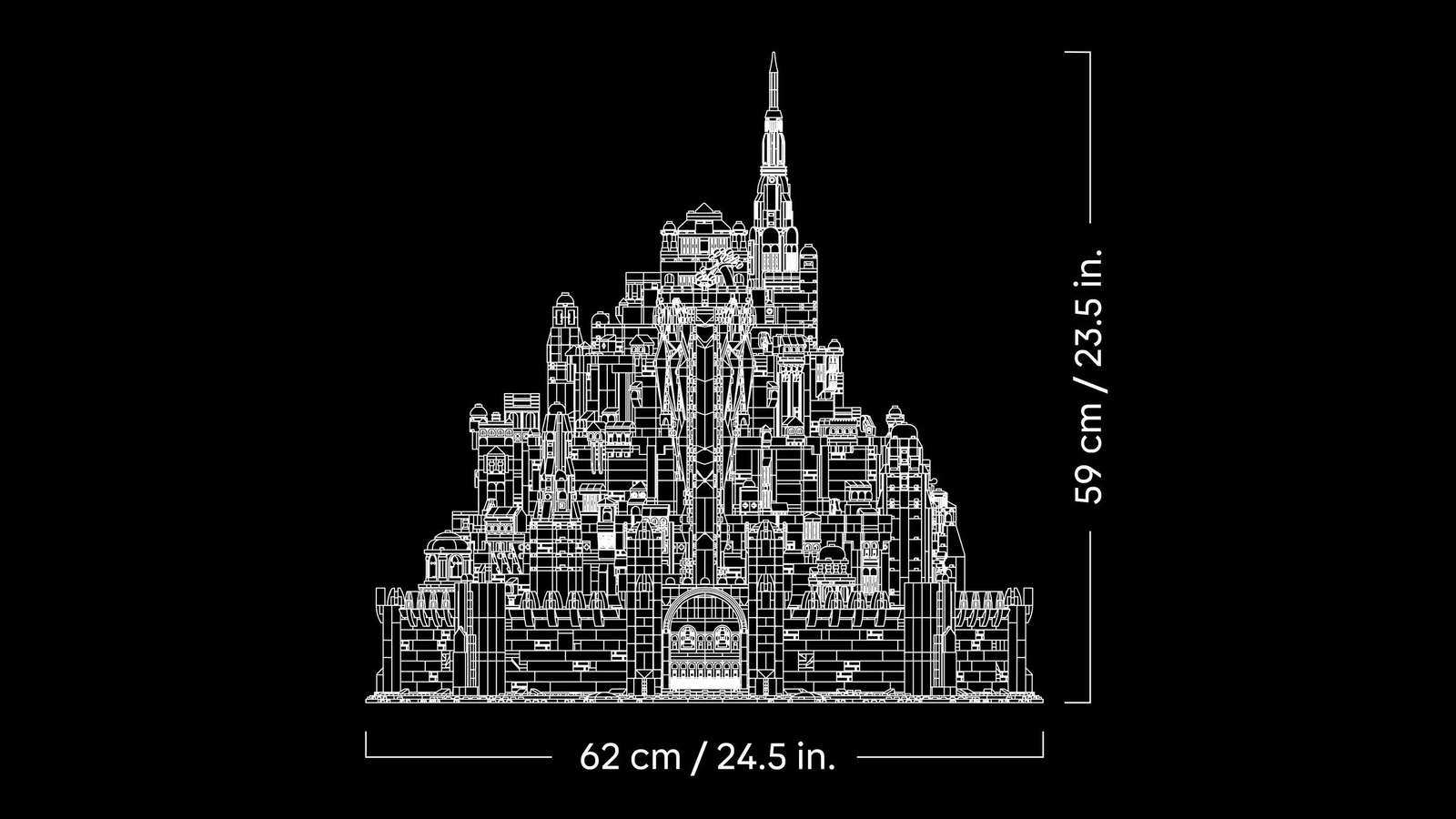 Lego El Señor De Los Anillos 11377 Minas Tirith (8)