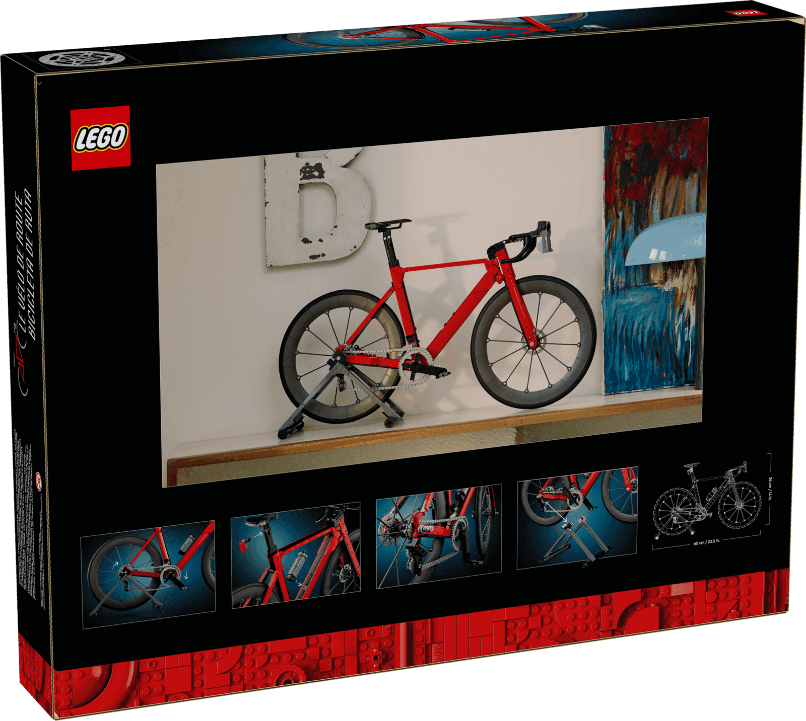 Lego Icons 11380 Bicileta De Carretera (5)