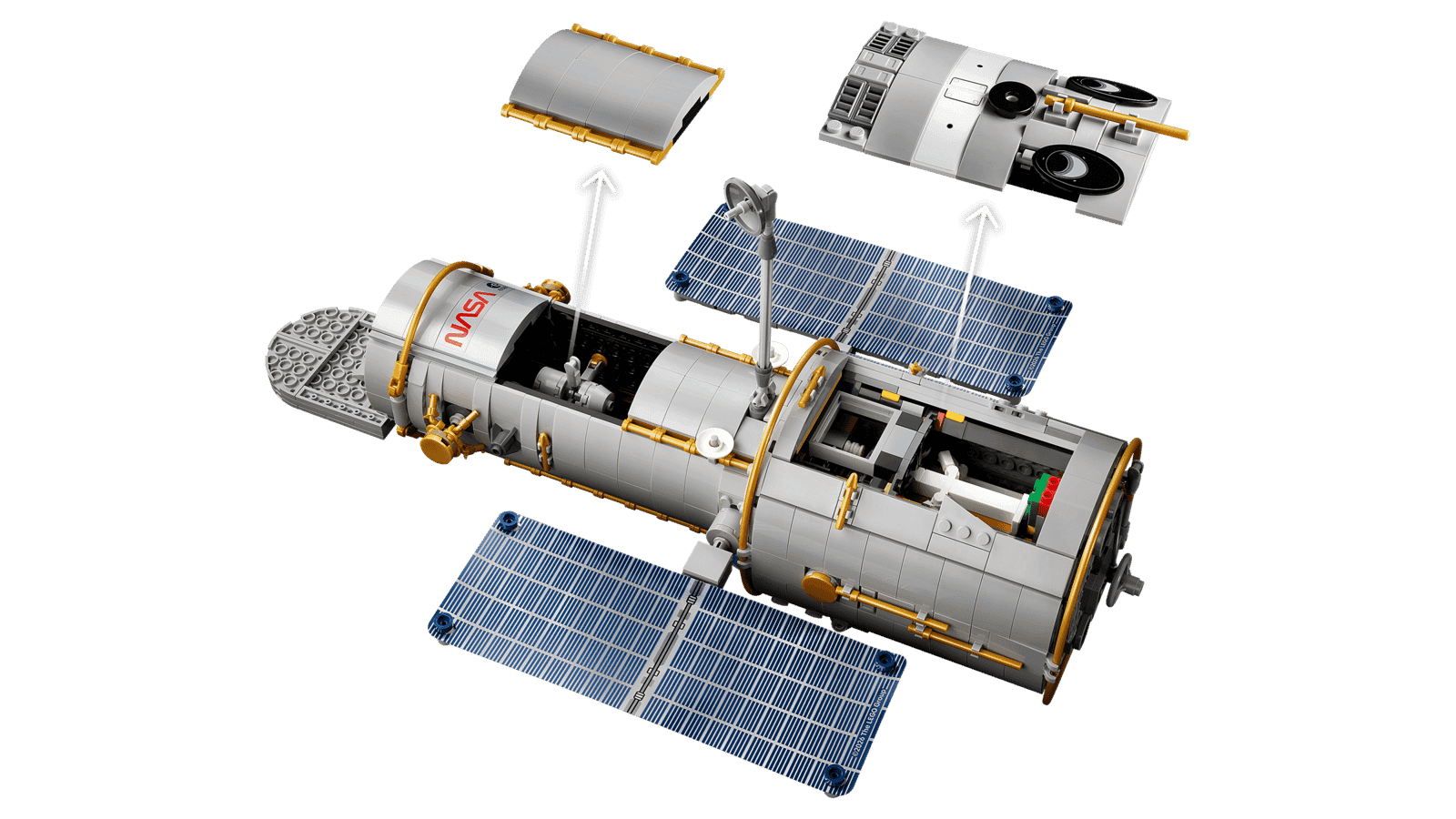 Lego Icons 11382 Telescopio Espacial Hubble (4)