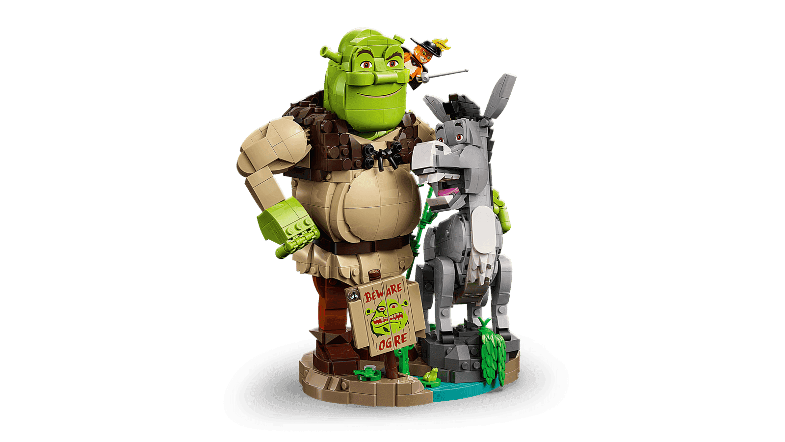 Lego  72423 Shrek, Burro Y Gato Con Botas (3)