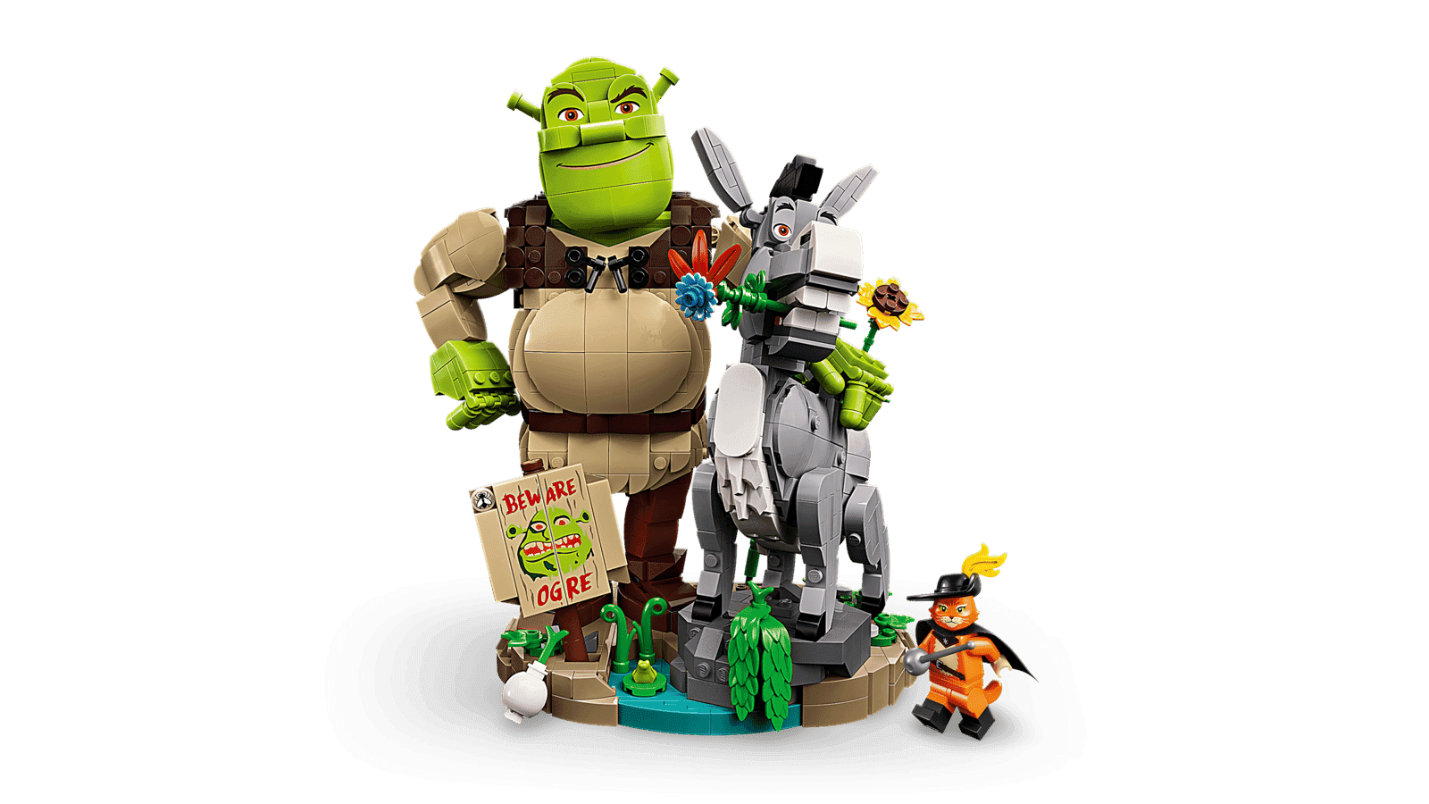 Lego  72423 Shrek, Burro Y Gato Con Botas (5)