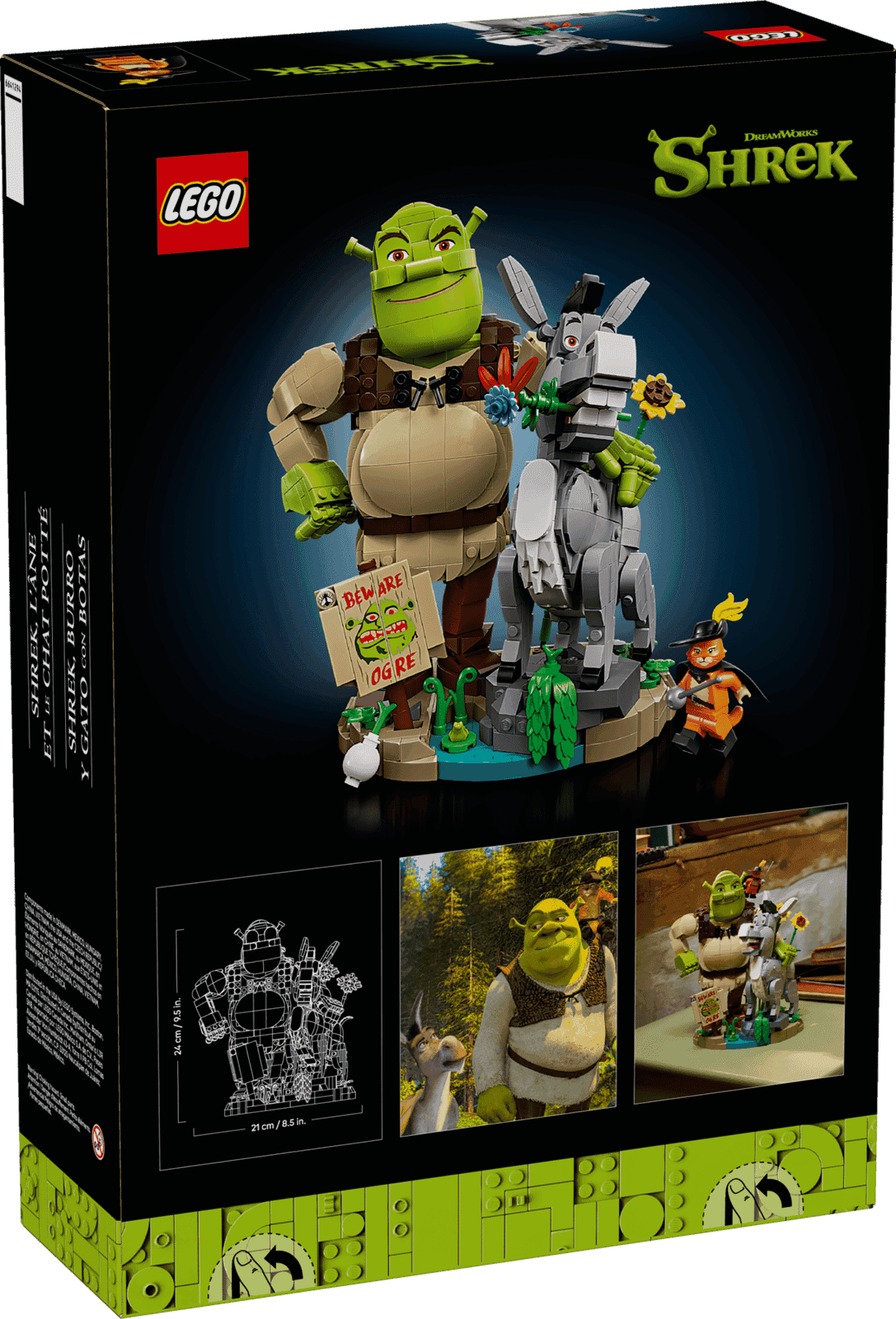 Lego  72423 Shrek, Burro Y Gato Con Botas (8)