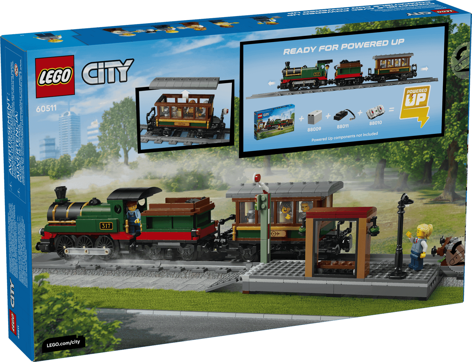 Lego City 60511 Tren De Vapor Clasico (4)