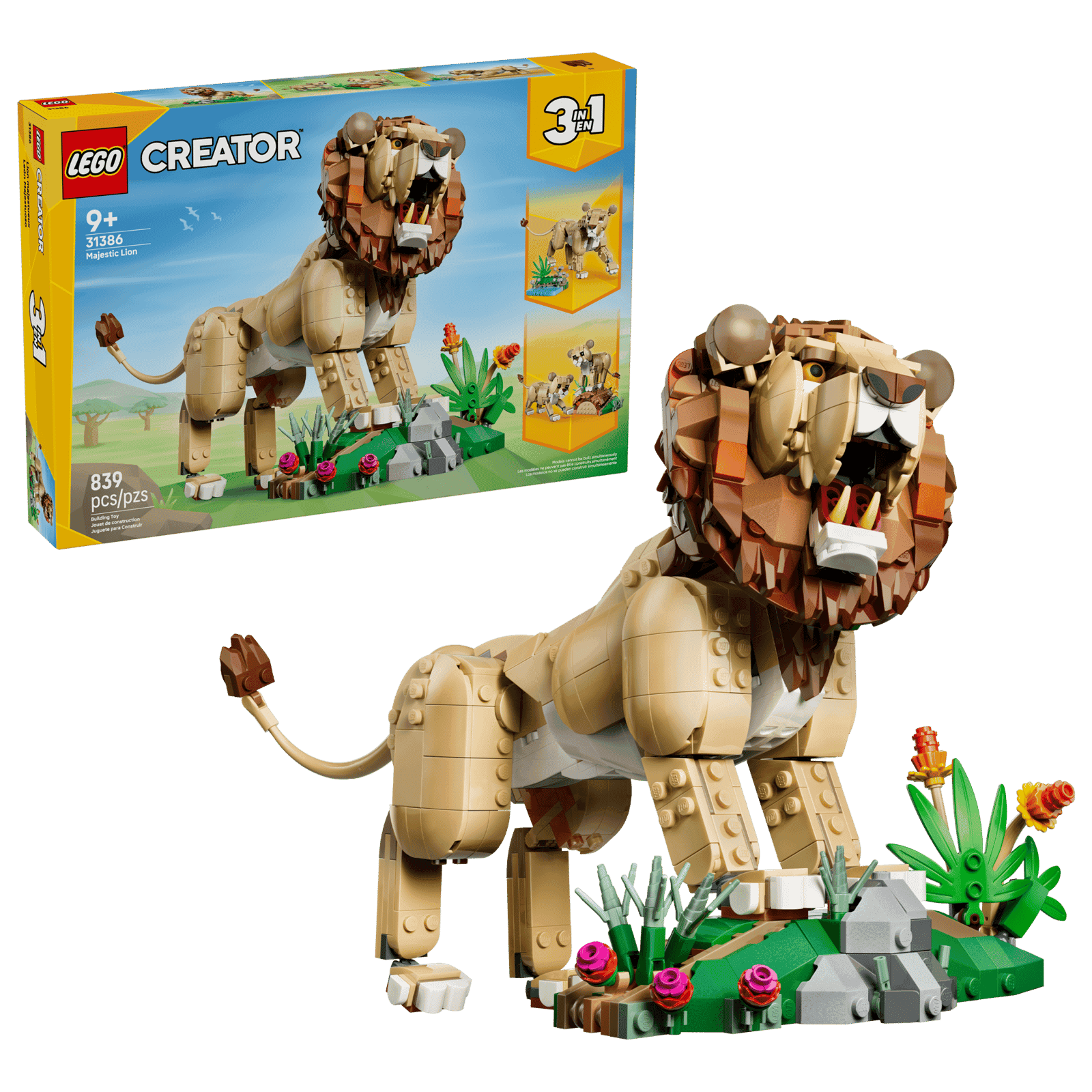 Lego Creator 31386 Animales Salvajes: Majestuosos (2)