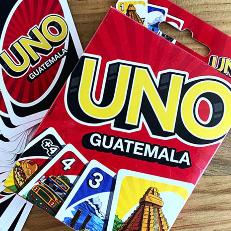 Mattel  X786-502 Juego De Mesa Uno Guatemala