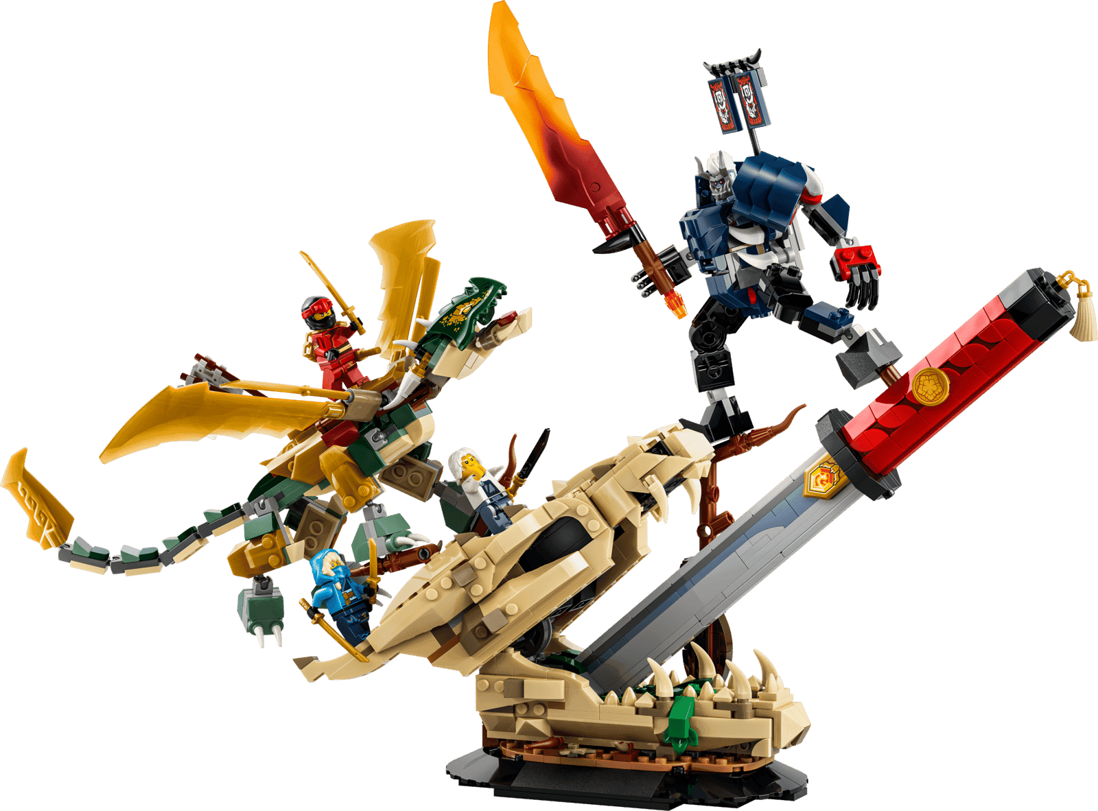 Lego Ninjago 71871 Batalla En La Espada Del Dragon