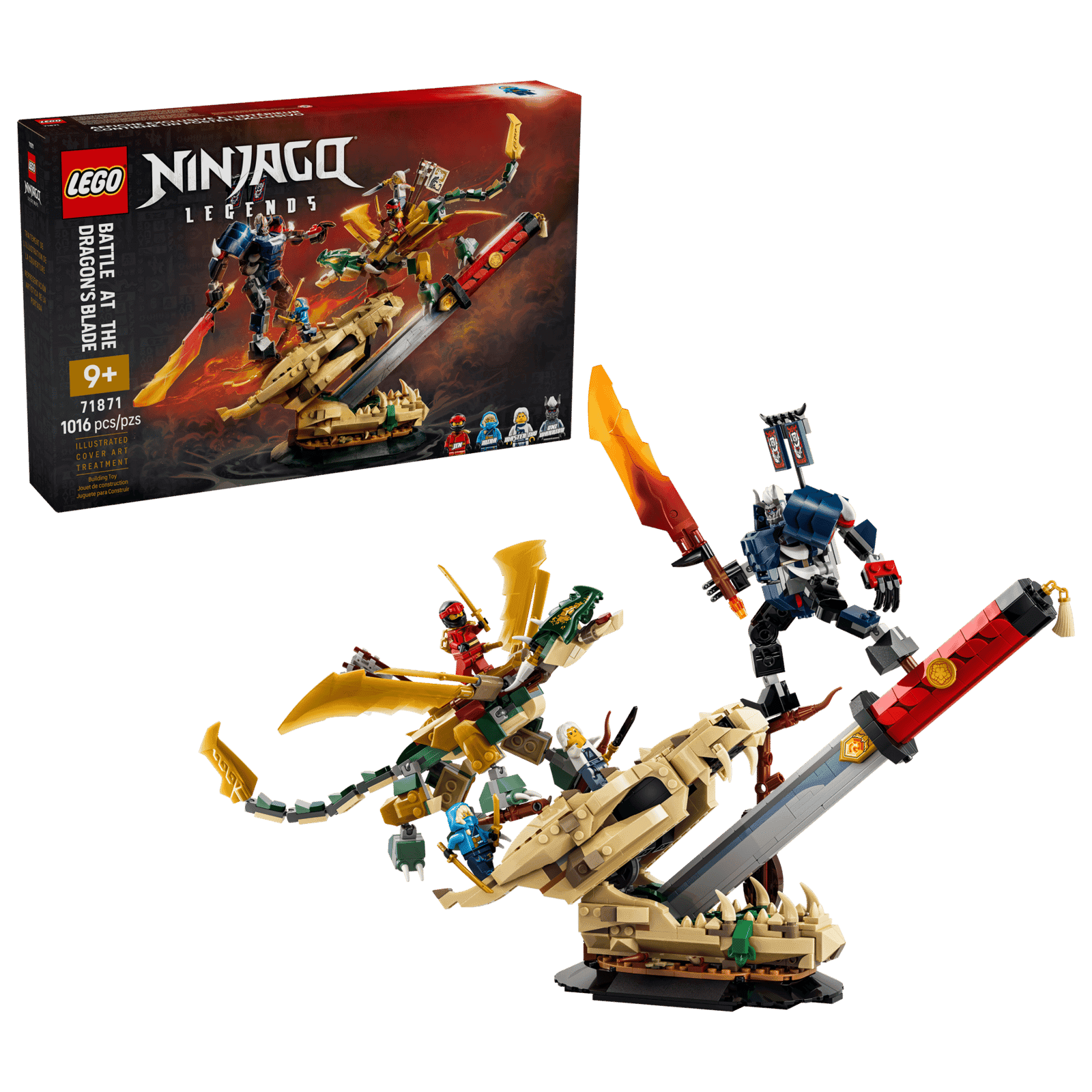 Lego Ninjago 71871 Batalla En La Espada Del Dragon (2)