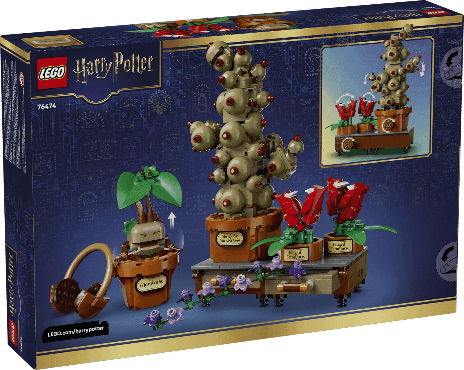 Lego Harry Potter 76474 Hogwarts: Plantas De Herbologia (5)