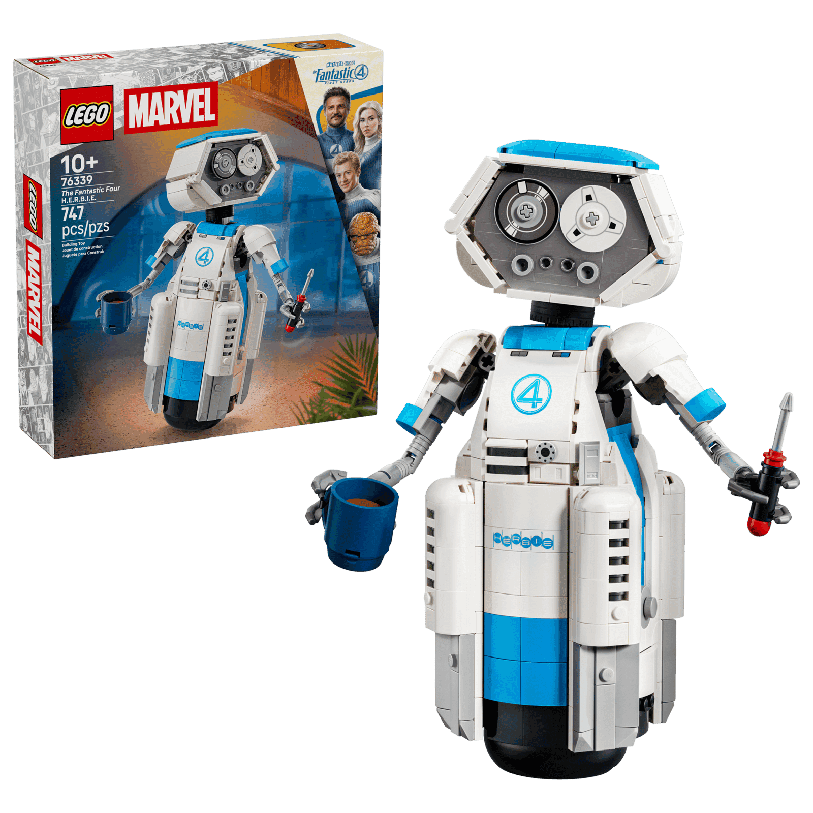 Lego Marvel 76339 Los 4 Fantasticos: H.E.R.B.I.E (2)